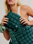 FP Movement Quilted Mini Case Bag in Evergreen