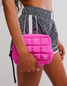 FP Movement Quilted Mini Case Bag in Fuchsia Flirt