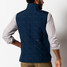 The Duck Head Men's Fremont Sport Performance Quilted Vest in Dark Navy