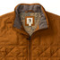The Duck Head Men's Fremont Sport Performance Quilted Vest in Dark Amber