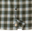 The Duck Head Men's Hank Plaid Flannel Sport Shirt in Deep Olive