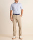 The Vineyard Vines Men's Performance On-The-Go Straight Fit Pants in Khaki