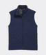 Vineyard Vines Men's Dorset Quilted Vest in Nautical Navy rear detail
