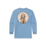 Southern Marsh Boys' Life's Golden Long Sleeve Tee Washed Blue detail