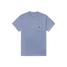 Southern Marsh Men's Undaunting Focus Seawash Tee Washed Blue front