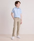 Vineyard Vines Boys' Lightweight Performance Pants Khaki fit detail