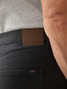Faherty Men's Stretch Terry 5-Pocket Pants in Onyx Black side view
