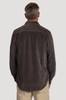 True Grit Men's Best Stretch Cord Shirt in Harley Black