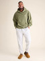 The Chubbies Men's Comfort Sweatpants in Light Grey