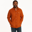 Criquet Men's Lounge & Pajamas Quilted Shacket in Burnt Orange