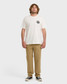 Billabong Men's A/Div Rockies T-Shirt in Off White