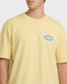 Billabong Men's Rotor Diamond Regular T-Shirt in Golden Yellow front view