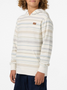O'Neill Boys' Bavaro Stripe Pullover Hoodie in Natural