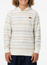 O'Neill Boys' Bavaro Stripe Pullover Hoodie in Natural