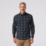 The Mizzen Main Men's Upstate Flannel in Olive Lucas Plaid