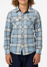 O'Neill Boys' Red, White & Blue Flannel in Citadel O'Neill Boys' Red, White & Blue Flannel in Citadel