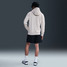 Nike Men's Club Hoodie Birch Heather back view