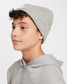 Nike Kids' Peak Beanie Dark Heather/White side
