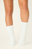 PJ Salvage Women's Boucle Socks in Ivory