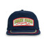 Sendero Provisions Co. Snake Farm Trucker Hat Navy front angle