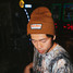 Sendero Provisions Co. Santa Fe Beanie in Copper Brown front view