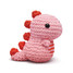 The Woobles Beginner Crochet Kit - Fred The Pink Dinosaur