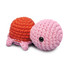 The Woobles Beginner Crochet Kit - Emilio The Pink Turtle