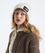 The North Face Salty Lined Beanie in White Dune