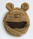 The North Face Baby Bear Trapper Hat in Teddy Brown back view