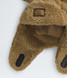 The North Face Baby Bear Trapper Hat in Teddy Brown side view