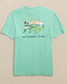 The Southern Tide Men’s Sunrise on the Green Tee in Green