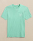 The Southern Tide Men’s Sunrise on the Green Tee in Green