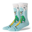 Stance x Elf Big City Crew Socks Stance x Elf Big City Crew Socks side view