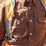 Poncho Outdoors Men's Western Tuff-Thread Long Sleeve Shirt in neutral tone lifestyle