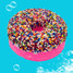 Garb2Art Donut Sprinkles Bath Bomb Strawberry Punch