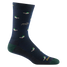 Darn Tough Men's Duck Duck Moose Crew Lightweight Socks Eclipse detail