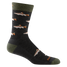 Darn Tough Men's Spey Fly Crew Lightweight Socks Charcoal full view
