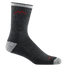 Darn Tough Men's Hiker Micro Crew Midweight Hiking Socks in Black