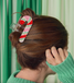 Packed Party Candy Cane Hair Claw Clip
