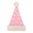 Packed Party Pink Velvet & Bows Santa Hat