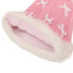 Packed Party Pink Velvet & Bows Santa Hat