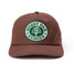 Seager X Mossy Oak Snapback in Brown back view