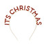 Talking Tables It's Christmas Headband front view