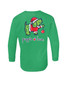 Puppie Love Girls' Christmas Grouch Pup Long Sleeve Tee