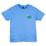 TYLER'S Kids' Golf Tee Carolina Blue front