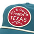 The Texas Hill Country Provisions All's Good Nylon Guadalupe Snapback Hat in Blue