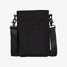 Thread Wallets Pocket Sling Crossbody Bag Black strap