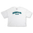 TYLER'S Racquet & Jog 78 Cropped Tee White front