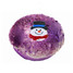 Garb2Art Donut Christmas Bath Bomb Purple Snowman
