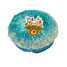 Garb2Art Donut Christmas Bath Bomb Blue Reindeer
